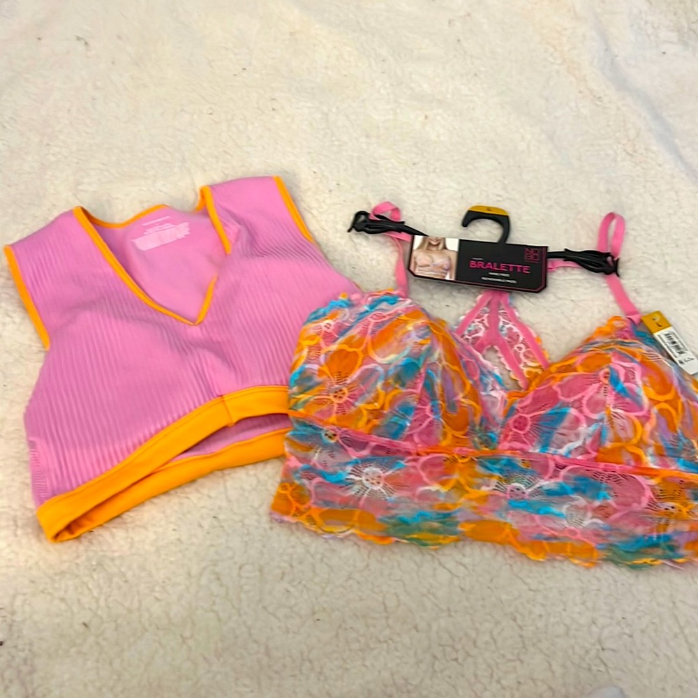NWT No Boundaries Bralettes